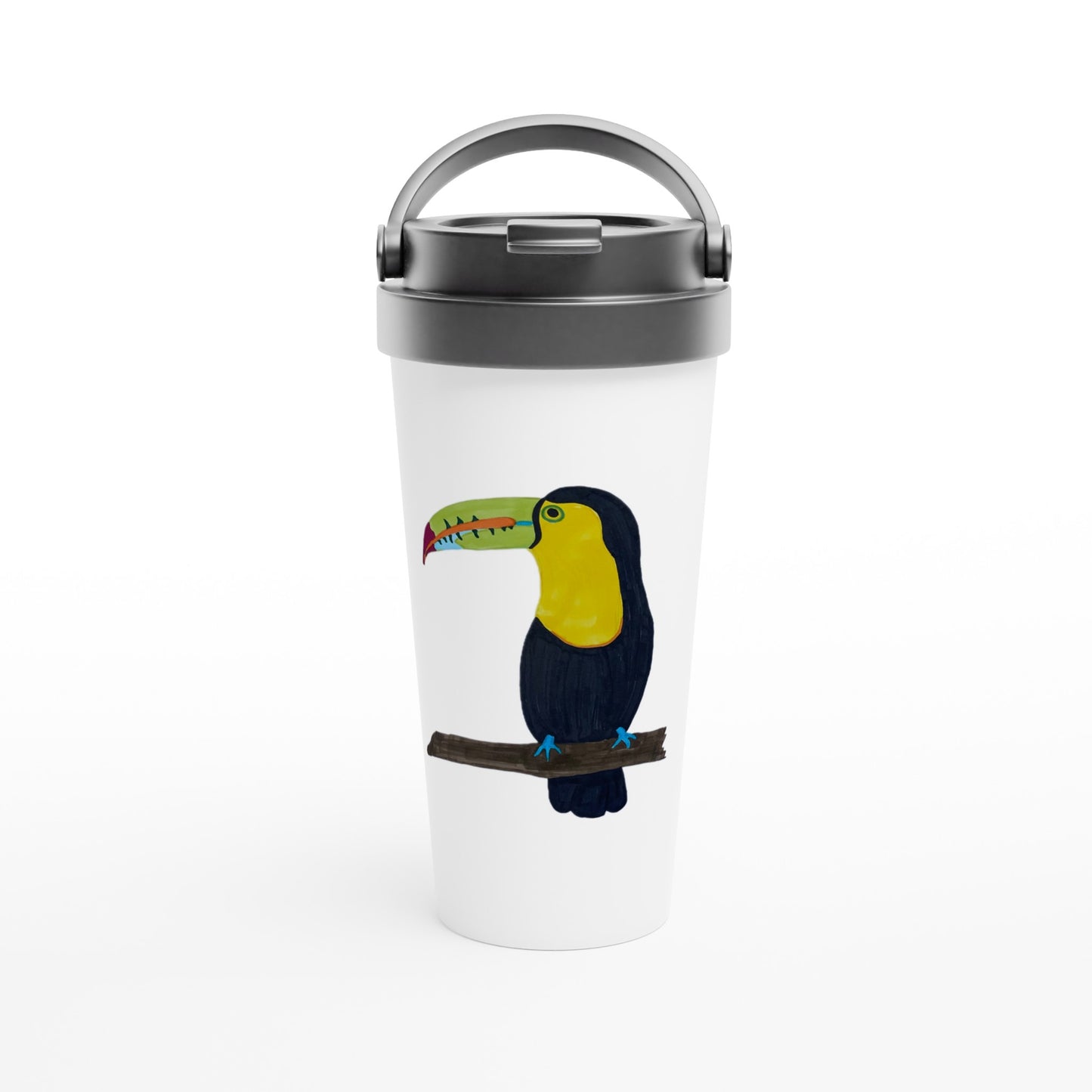 Toucan Stainless Steel Travel Mug