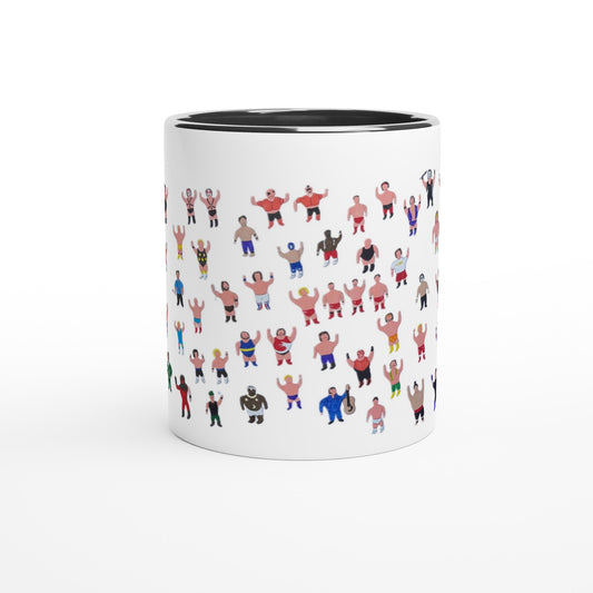 Legendary Wrestlers Mug with Colour Inside