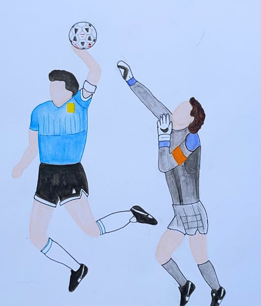 Diego Maradona Hand Of God