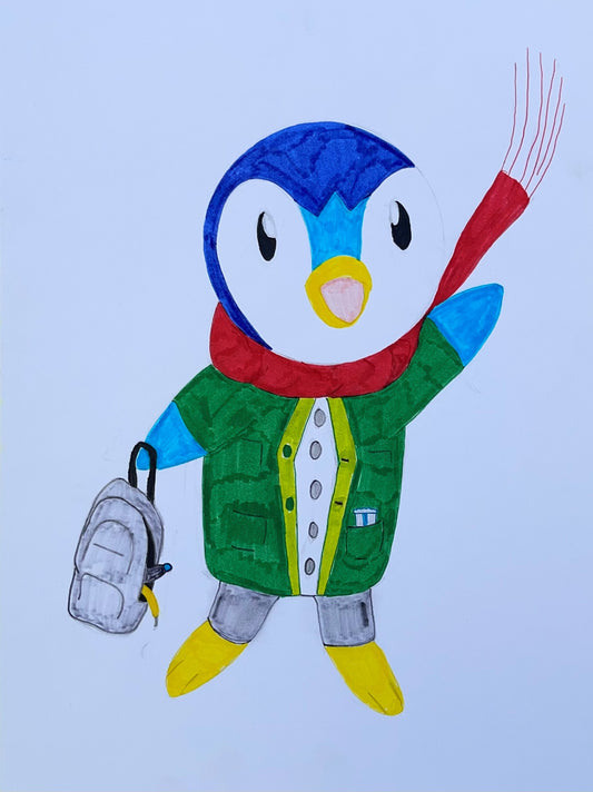 Piplups First Day Of School