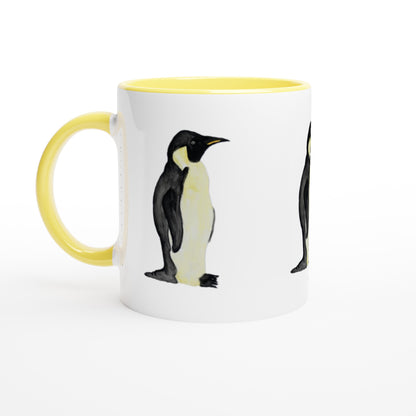 Penguin Mug with Colour Inside