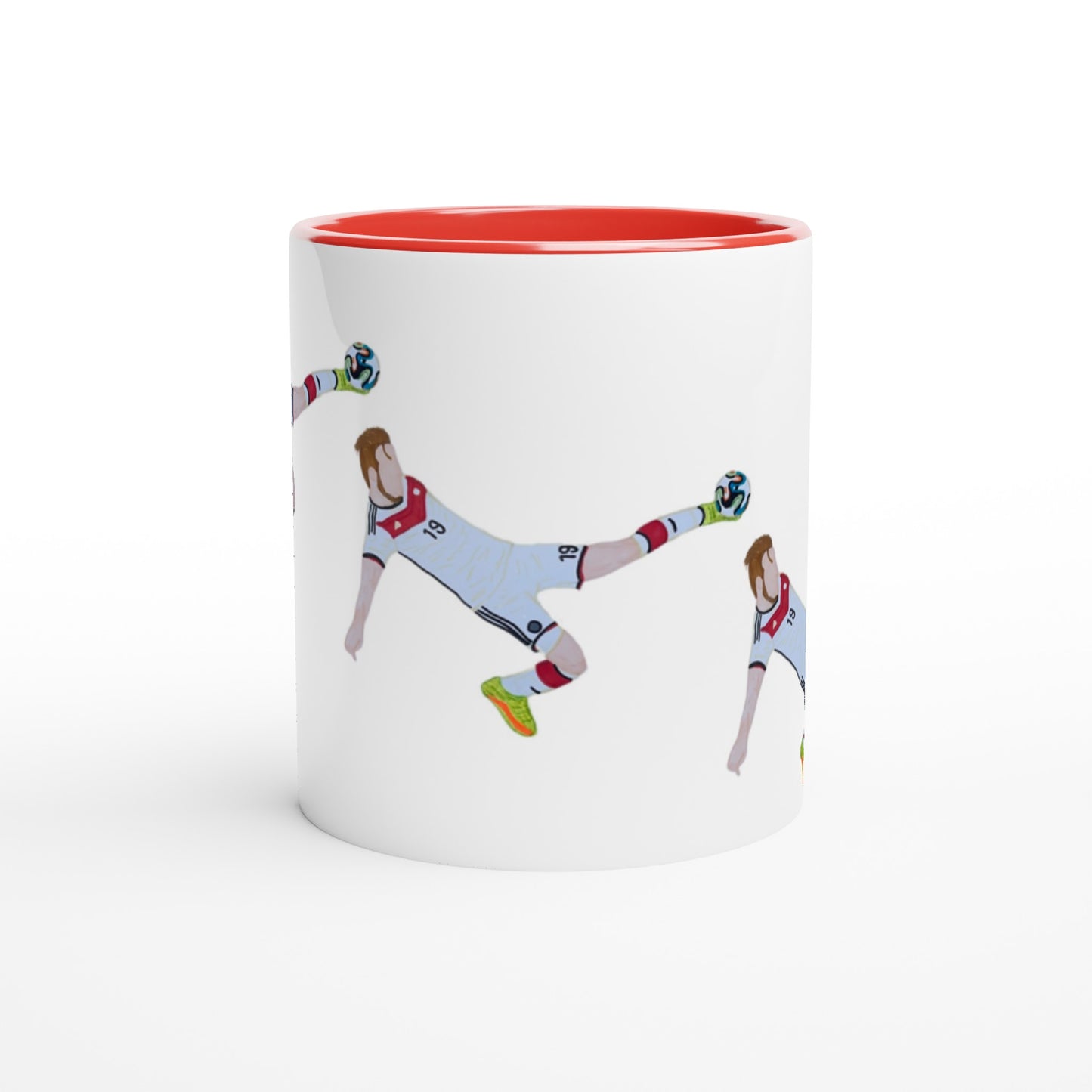 Mario Götze World Cup Winner Mug with Colour Inside