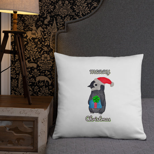 Christmas Penguin Pillow