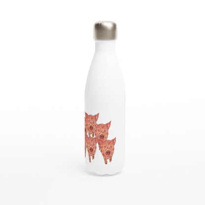 Multiple Pigs Stainless Steel Water Bottle