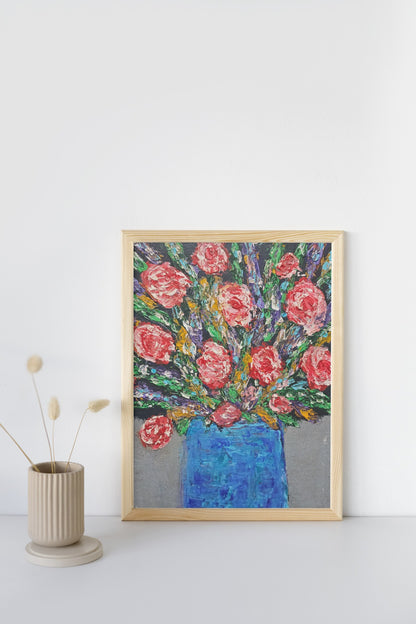 Impasto Flowers