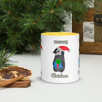 Christmas Penguin with Colour Inside